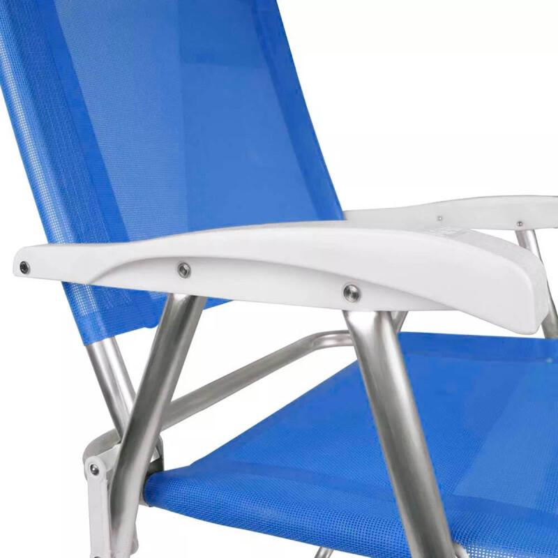 Silla Master Plus Aluminio AZUL CLARO