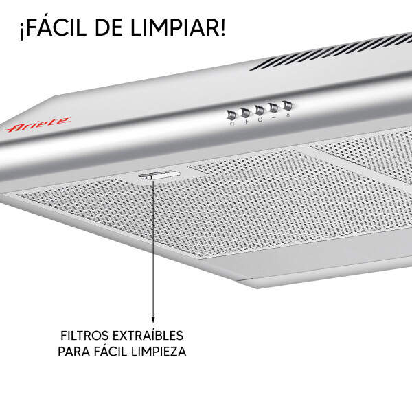 Extractor Purificador Ariete Ar-440 Inox EXTRACTOR ARIETE AR-440 INOX 60CM