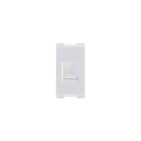 Módulo toma telefónico RJ11 blanco - Atenea Plus M48226