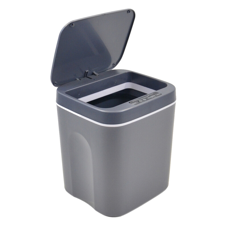 Tarro de residuos con sensor 12 lts GRIS