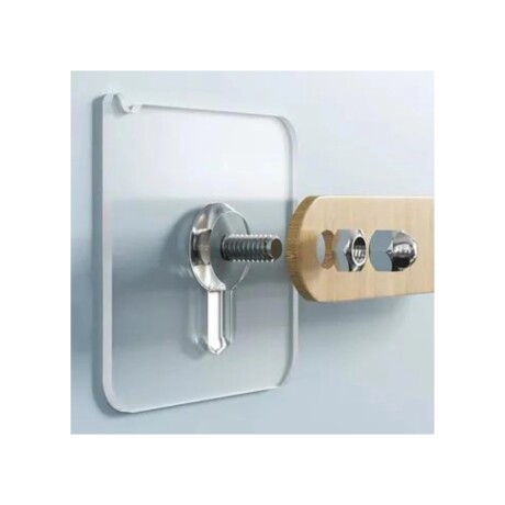 ADHESIVOS CON TORNILLO SIN PERFORACIÓN PARA COCINA Y BAÑO 001