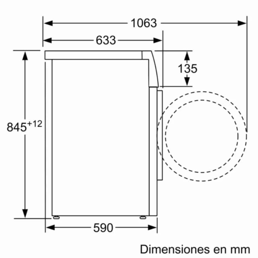 Lavarropas Bosch WAN24272ES 8 kg Lavarropas Bosch WAN24272ES 8 kg
