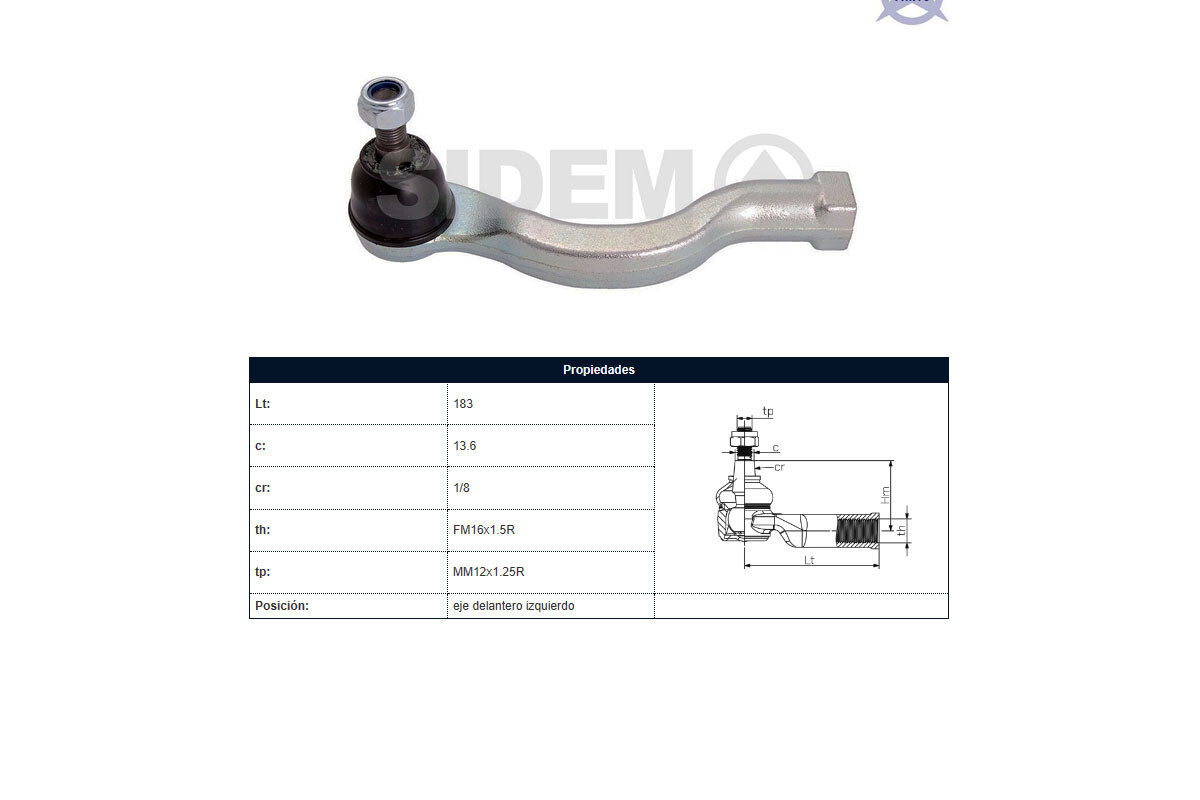 Puntero Mitsubishi L200 07-25 Izq Puntero Mitsubishi L200 07-25 Izq