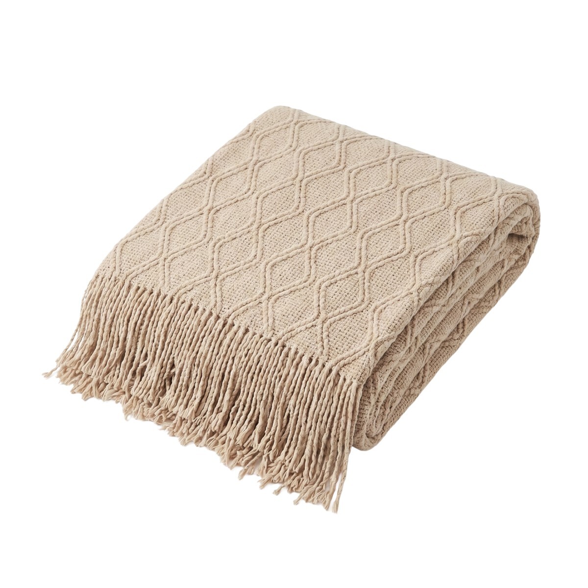 MANTA BEIGE 130X170CM 