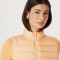 CHALECO FEMENINO ADULTO NARANJA CLARO