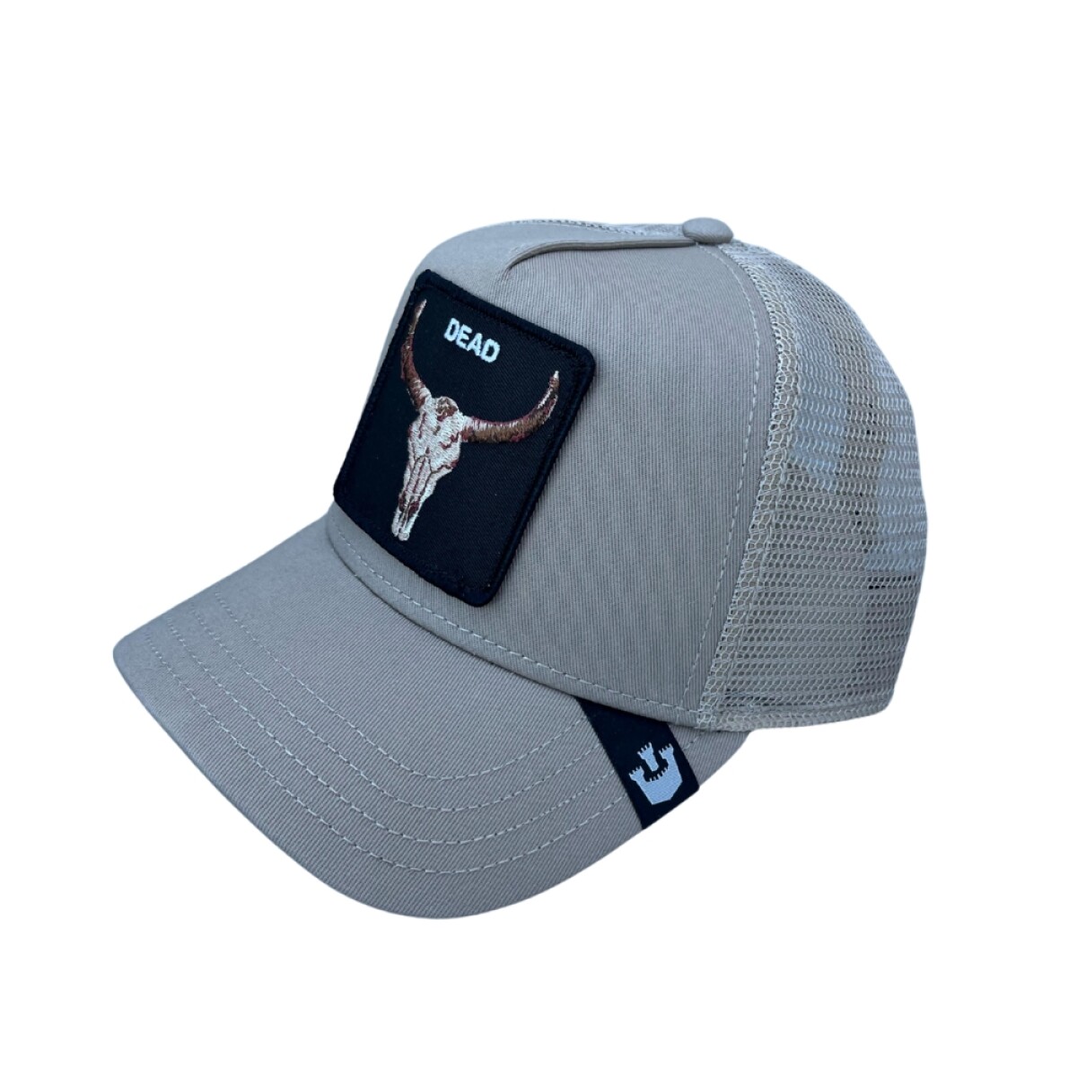 Gorra Goorin Bros Trucker Baseball - The Dead Skull - Beige 