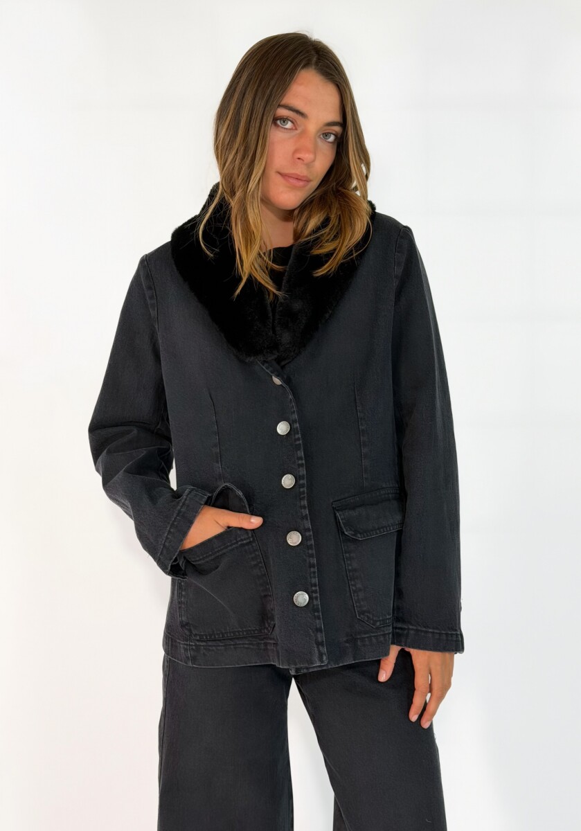 CHAQUETA RENZA - NEGRO 