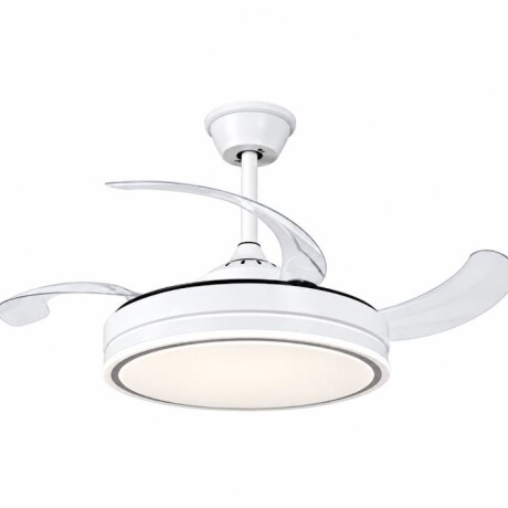 Ventilador de Techo Retráctil Kassel 42" con Luz LED y Contr Ventilador de Techo Retráctil Kassel 42" con Luz LED y Contr
