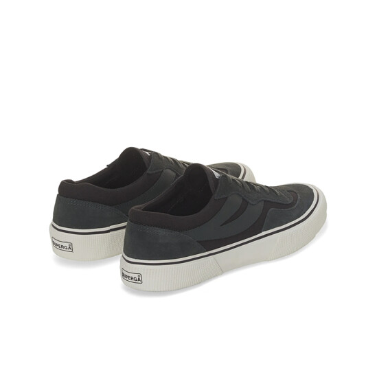 Championes Superga 2941 Revolley Colorblock Negro