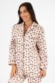 Pijama franela Rosado