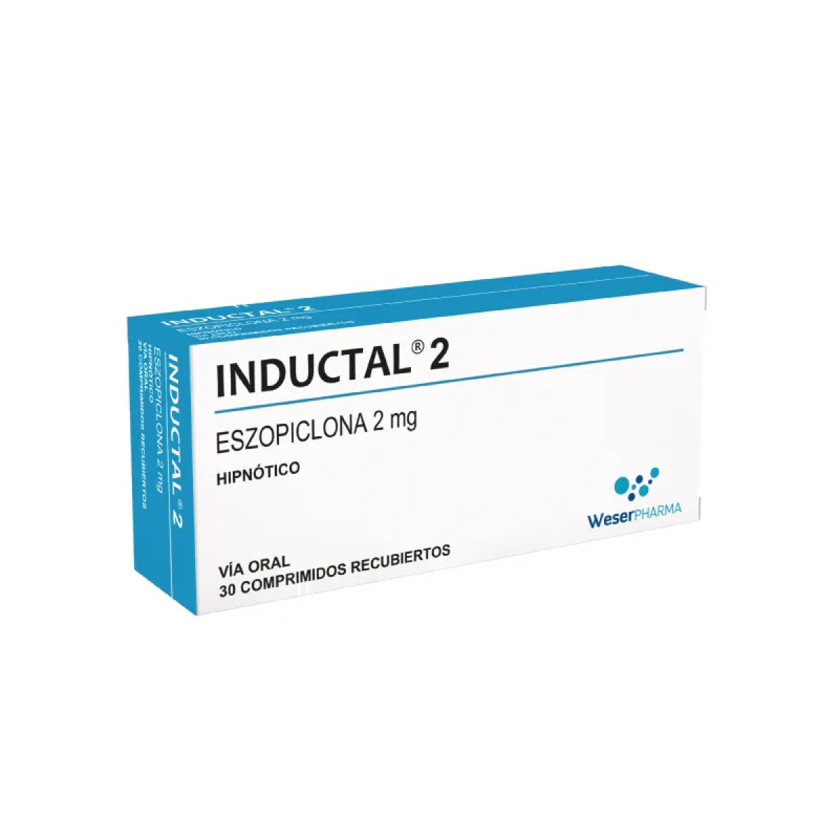 INDUCTAL 2 MG. CJ X 30 COMP. REC. 