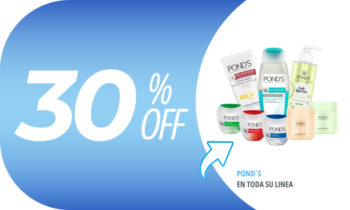 Cuidado Facial Pond's 30% off