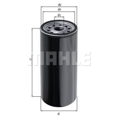 FILTRO ACEITE VOLVO CAMION NH 12 420 D12C 420 MAHLE FILTRO ACEITE VOLVO CAMION NH 12 420 D12C 420 MAHLE