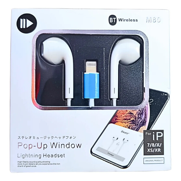 Auricular Con Entrada Lightning Auricular Con Entrada Lightning