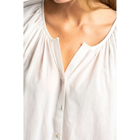 Blusa Allgodón Crudo
