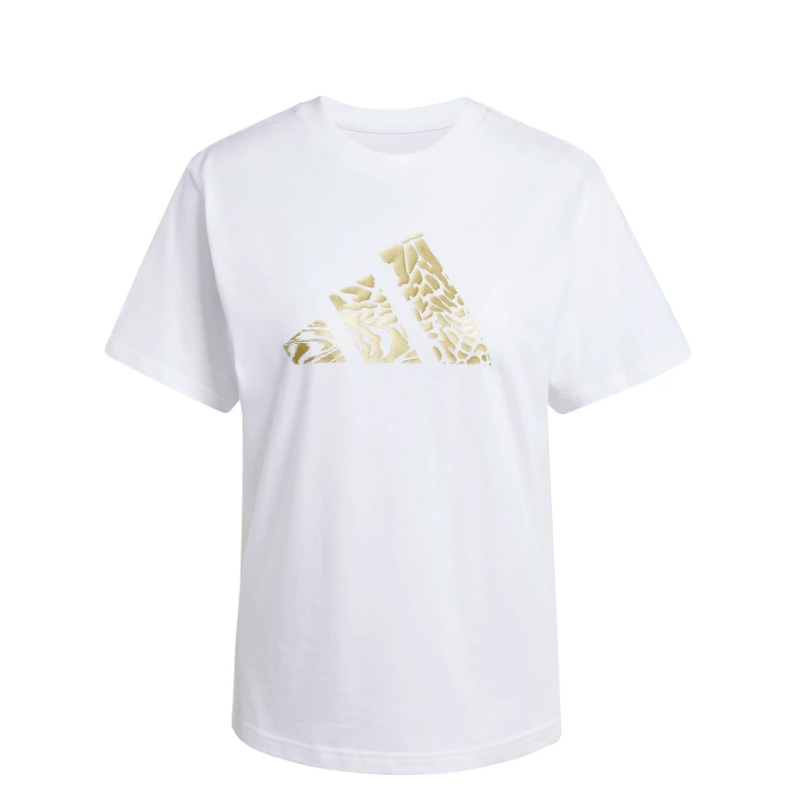 Remera de Mujer Adidas Tech Metallic Graphic Blanco