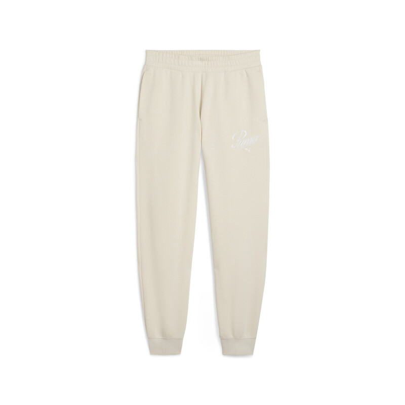 Pantalon Puma ESS SCRIPT Comfort Sweatpants TR cl de Mujer - 684985 87 Arena