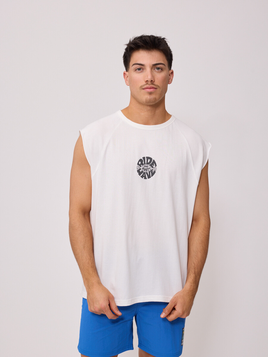 MUSCULOSA MIRO RUSTY - Blanco 