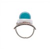 Anillo Vintage-Plata 925-Piedra Calcedonia-AN3256 conpiedra