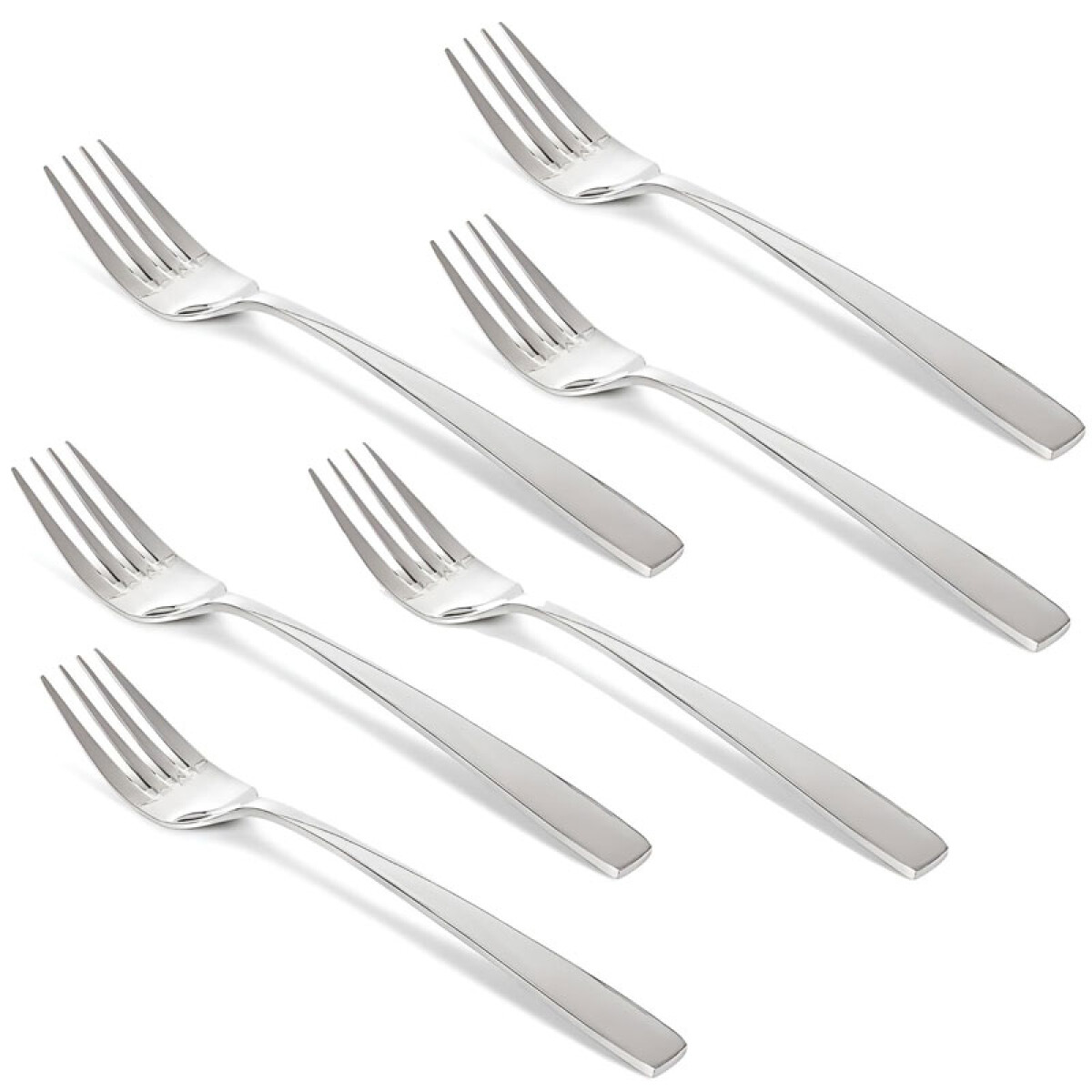 Tenedores de acero inoxidable x6 - Tenedores De Acero Inoxidable X6 