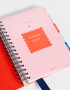 Agendas y Calendarios Estampados Agenda Bonjour 2026 - Combinacion Tricolor