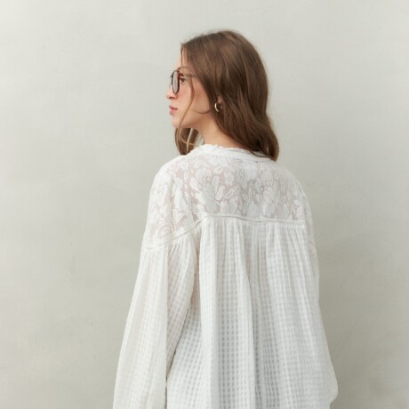 BLUSA LIBERTAD Blanco