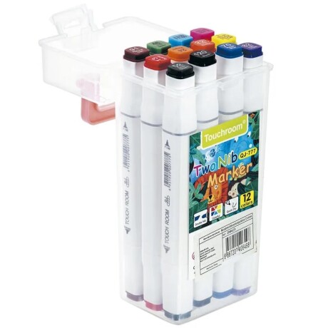 Setx12 Marcadores punta doble Setx12 Marcadores punta doble