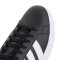 Championes de Hombre Adidas Grand Court Base 3.0 Negro - Blanco