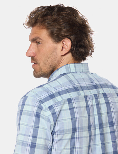 CAMISA A CUADROS Verde