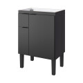 MUEBLE DE BAÑO MAGNOLIA NEGRO SIN TAPA Mueble De Baño Magnolia Negro Sin Tapa