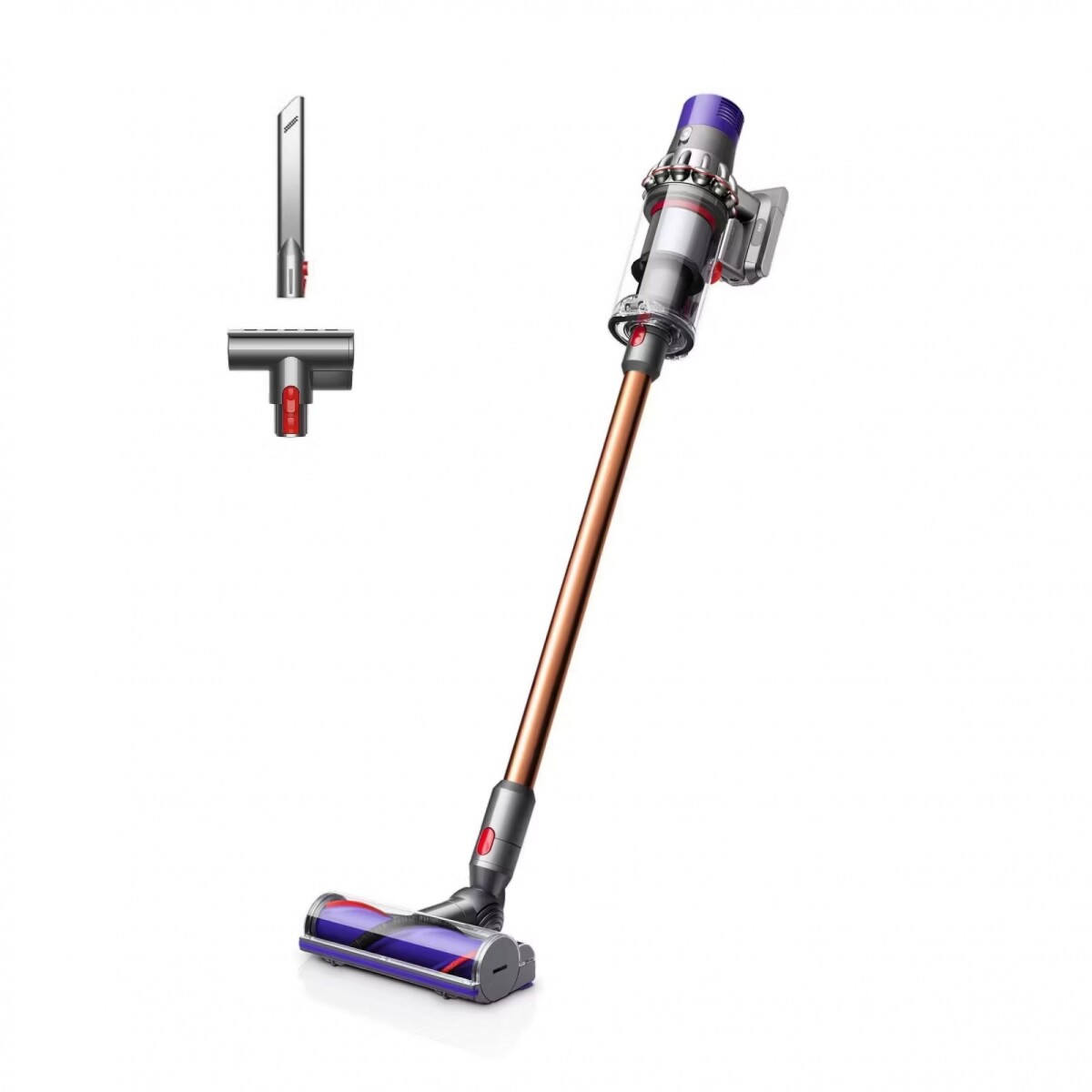 Aspiradora Inalámbrica DYSON Cyclone V10 Ancho De Limpieza de 24,9CM Recoge Pelo De Mascotas 