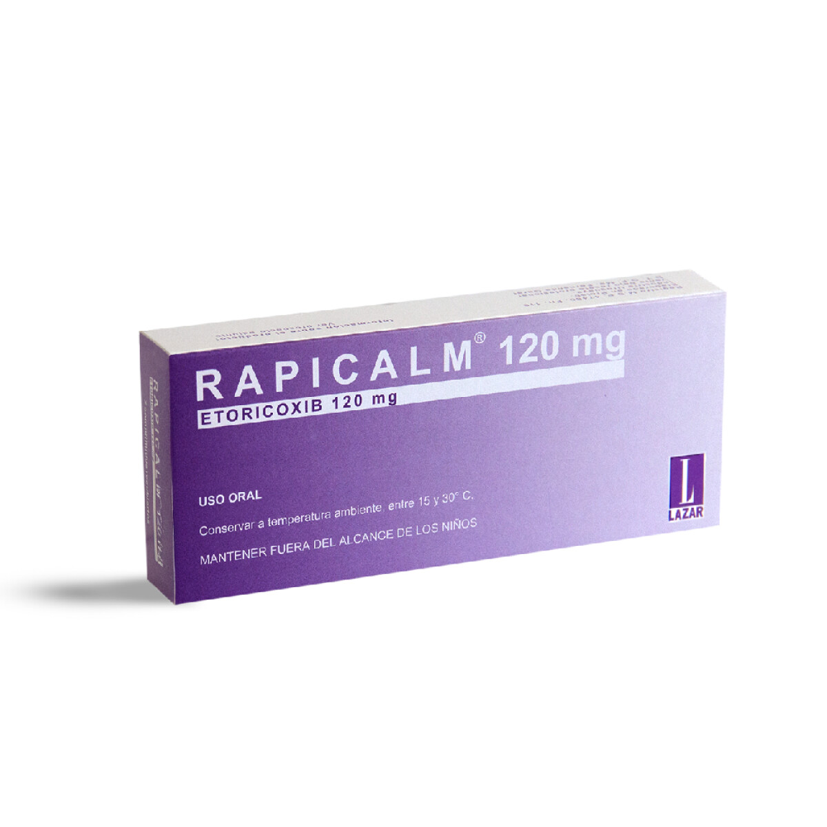 Rapicalm 120mg 7 Comprimidos 