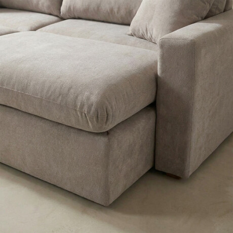 Sofá Cama Slow (Retráctil) - Tela Microfibra FX4-11 (Tostado)