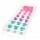 Colchoneta Porta Vasos Inflable Bestway Ideal Para Piscinas Transparente