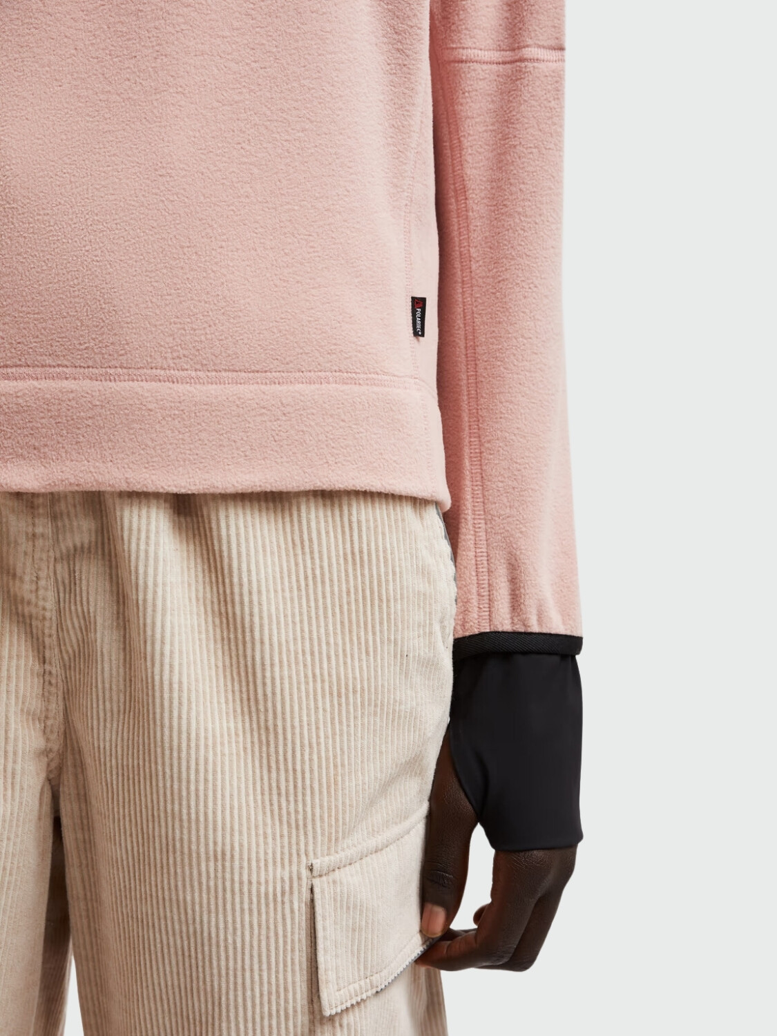 Moncler - Buzo de microtejido suave Rosado