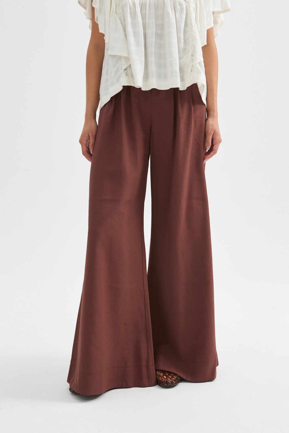 Pantalon Rafi Marron