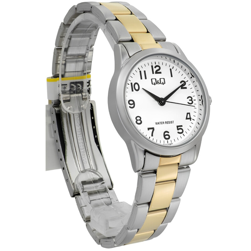 Reloj análogo Q&Q malla en acero Modelo C11A005PY Reloj análogo Q&Q malla en acero Modelo C11A005PY