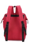 Mochila multicierres con modero Rojo