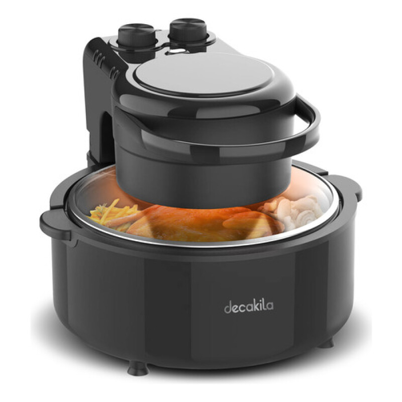 FREIDORA SIN ACEITE DECAKILA CON VISOR 5 LT 1200W KEEC045B FREIDORA SIN ACEITE DECAKILA CON VISOR 5 LT 1200W KEEC045B