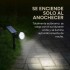 Lampara Luz Solar Led Rgb Farol Tactil Pincho Para Jardin Lampara Luz Solar Led Rgb Farol Tactil Pincho Para Jardin