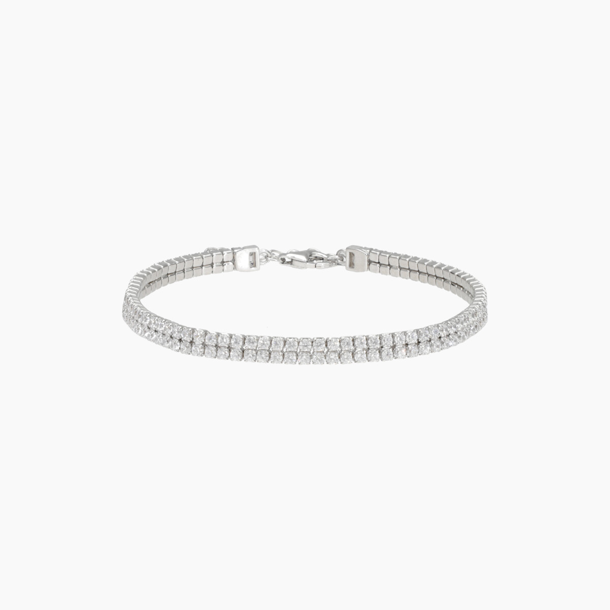 Pulsera En Plata 925 Con Circonias 