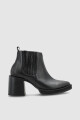 Bota caña baja Leticia Negro