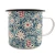 Taza de Simil Metal - Varios Diseños Arabesco Azul