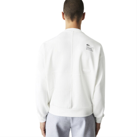 BUZO LACOSTE LOOSE FIT PATCKWORK EFFECT NVY
