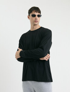 520682 T-SHIRT HARRINGTON LABEL Negro