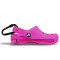 Llavero Classic Clog Pouch Bag Charm Rosado