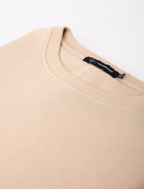 Buzo felpa Amir beige