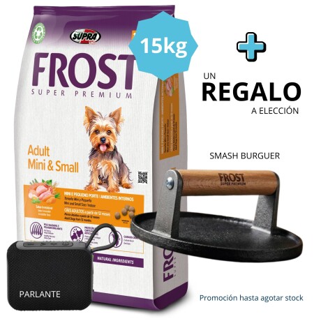 FROST ADULTO RAZA PEQUEÑA 15 KG Frost Adulto Raza Pequeña 15 Kg