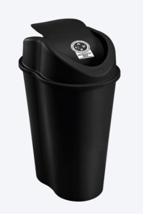 Papelera Tapa Vaiven 25l Negro Papelera Tapa Vaiven 25l Negro