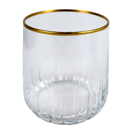 Vasos de vidrio Gold Rim 3 piezas de 310cc Herevin Vasos de vidrio Gold Rim 3 piezas de 310cc Herevin